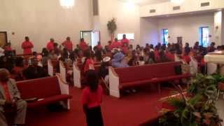 Mount Calvary Baptist Church Tiny Tot Drill Team April 2013 [upl. by Sillek]