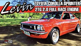 1971 Toyota Corolla SPRINTER Levin 2TG 20 Full Race Engine  OtoCulture [upl. by Ramo898]