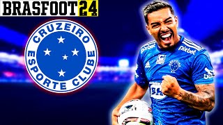 MODO CARREIRA  CRUZEIRO EPISÓDIO 2  MATHEUS BIDU É DO CRUZEIRO  BRASFOOT 2024 [upl. by Nathanil]