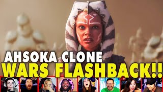 Reactors Reaction To Seeing Baby Ashoka Clone Wars Flashback On Ashoka Episode 5  Mixed Reactions [upl. by Roanne941]