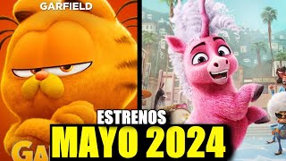 PRÓXIMAS PELÍCULAS ANIMADAS Y CARICATURAS QUE SE ESTRENAN EN MAYO 2024 [upl. by Damek150]