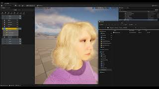 Ornatrix UE Procedural groom export in UE5 [upl. by Maupin]