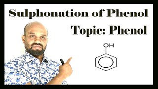 Lesson 11 Sulphonation of Phenol  Topic Phenol  Organic Chemistry [upl. by Sladen]