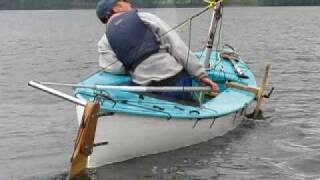 A Shearwater Sailing Canoe on Coniston [upl. by Atterg525]