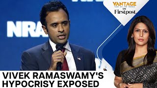 Why is Vivek Ramaswamy Targeting VISAs for Indians  Vantage with Palki Sharma [upl. by Muriel]