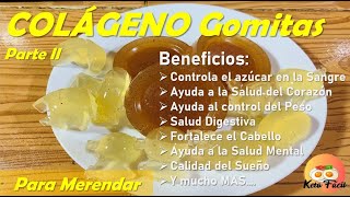 Como Hacer Gomitas DE COLAGENO Sin Azucar Desserts Snacks with Easy and Affordable Collagen [upl. by Docile115]