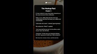 The Hookup Pact by Fleur Mell  Wattpad Originals [upl. by Yoong]