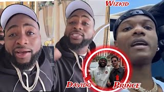 Wizkid FC ANGRY as Davido Declare himself KING IN PARIS as He Linkup with Prince of Saudi Arabia [upl. by Aesoh494]