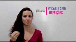 Vocabulário para Refeições em restaurantes TUDO EM INGLÊS [upl. by Madelyn]