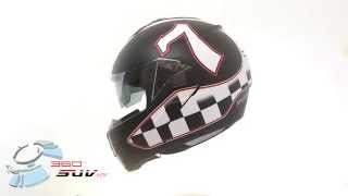 CMS Helmets SUV GT café racer 360º [upl. by Idonah]