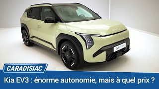 Kia EV3  énorme autonomie mais à quel prix [upl. by Lauren]