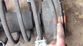 HowTo  Lowering a MacPherson Strut front end [upl. by Ahtekahs]