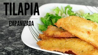 RECETA TILAPIA EMPANIZADO  FÁCIL Y RICO  SUSANA ORTIZ [upl. by Suqram]