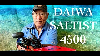 Daiwa SALTIST 4500 First Review For 2024 [upl. by Orvan]