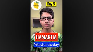 Hamartia Meaning  Word Of The Day English Vocabulary  shorts Lessonade [upl. by Sofko]