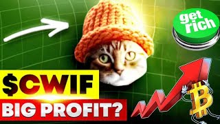 CWIF CatWifHat Meme Coin 100X 💯 memecoins cryptocurrency bitcoin [upl. by Aina]