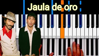 Jaula de oro  Leiva ft Conociendo Rusia versión piano [upl. by Olnton]