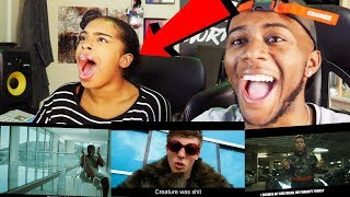 KSIS SISTER REACTS TO THE SIDEMEN DISS TRACKS [upl. by Haiasi]