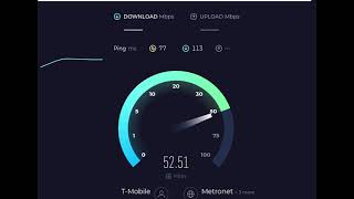 TMobile Home Internet Speedtest August 6 2024 [upl. by Darren65]