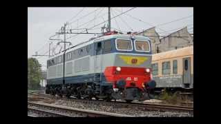 Le vecchie locomotive elettriche reostatiche italiane [upl. by Shuping]