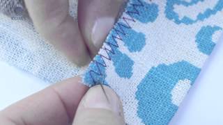 Learn How To Hand Sew a Hem with a Herringbone Stitch [upl. by Refiffej979]