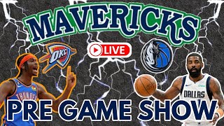 MAVS PRE GAME SHOW  Mavericks vs Thunder  Kyrie Masterclass [upl. by Eirased]