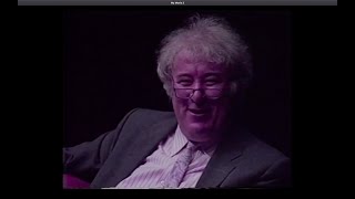 An afternoon with Seamus Heaney [upl. by Eema]