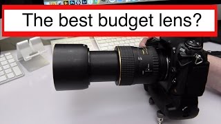 Best budget lens for Canon  Nikon Tokina 100mm f28 11 macro lens review with sample pictures [upl. by Ahseet]