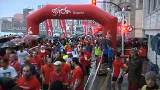 Llegada San Silvestre de Gijón 2012 [upl. by Alleber422]