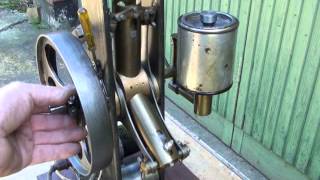 3 Cylinder Two stroke Radial Engine with rotating Cylinders [upl. by Ahsocin]