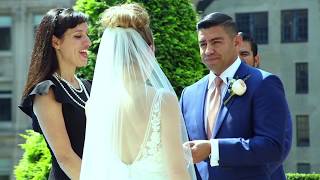 Standard Secular Wedding Ceremony by officiant Veronica Moya [upl. by Akcir502]