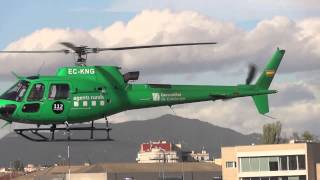 Aviones y Helicópteros en el Aeropuerto de Sabadell [upl. by Annaeirb]