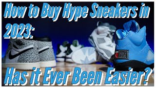 How to Buy Hype Sneakers in 2023 Has it Ever Been Easier [upl. by Eachern]