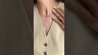 Dainty gold jewelry for every day jewelry goldstyle style goldaccessories [upl. by Eadas]