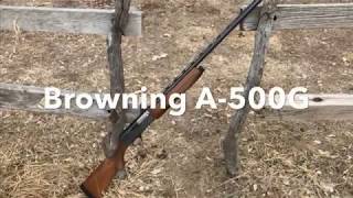 12 Gauge Browning A500G Review [upl. by Nacnud]