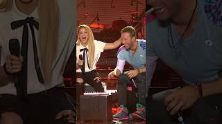 Shakira amp Coldplay Chantaje 💘🤎 [upl. by Ycnalc]