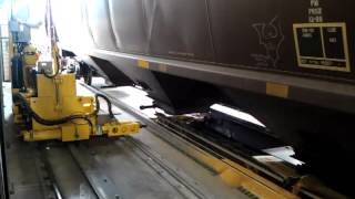 Calbrandt Railcar Gate Opener  Vision Guided Gate Opener 2 [upl. by Bulley]