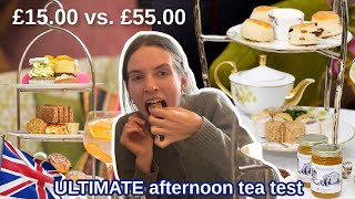 £15 vs £55 afternoon tea which is better [upl. by Buna]