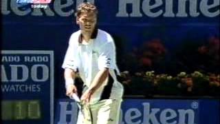 Australian Open 1999 Final  Kafelnikov vs Enqvist [upl. by Acsirp302]