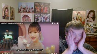 BEAUTIFUL CHRISTMAS INDEED Winter stop it Reaction to Red Velvet X aespa Beautiful Christmas MV [upl. by Noitsuj]