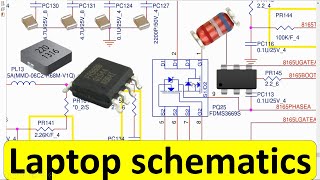 Laptop motherboard repair  schematics reading guide part 1 [upl. by Ffoeg]