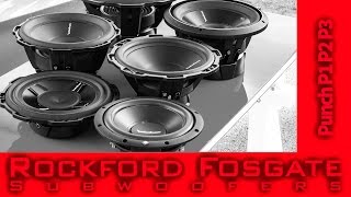 Rockford Fosgate Subwoofers  Prime  Punch [upl. by Ardolino]