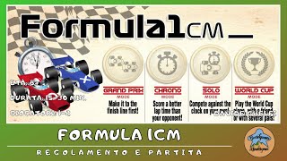 Formula 1cm  regolamento e partita in solitario in italiano tutorialgameplay [upl. by Sosanna371]