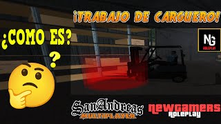 Newgamers Roleplay  ¿Como es EL TRABAJO O TRABAJAR de CARGUERO  DeaconYT1999 [upl. by Blunk177]