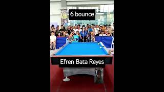 bank shot Efren Bata Reyes efrenbatareyes billiards hightlight [upl. by Rehtse]