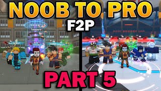 Noob to Pro F2P Part 5 Anime Champions Simulator [upl. by Straub314]