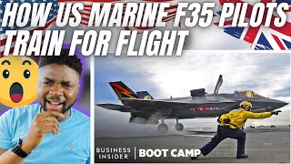 🇬🇧 BRIT F1 Fan Reacts To How US MARINE PILOTS Train For The F35  Most ADVANCED Jet On Earth [upl. by Arihaz]