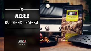 Weber Grill  Räuchern  Räucherbox Universal [upl. by Azmah]