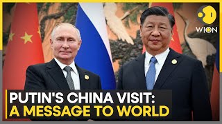 Putins China visit Putin meets Chinese President Xi Jinping  Latest News  WION [upl. by Charis]