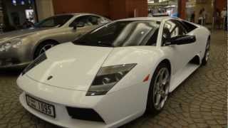 Lamborghini Murcielago in Dubai UAE Full HD [upl. by Enelie]